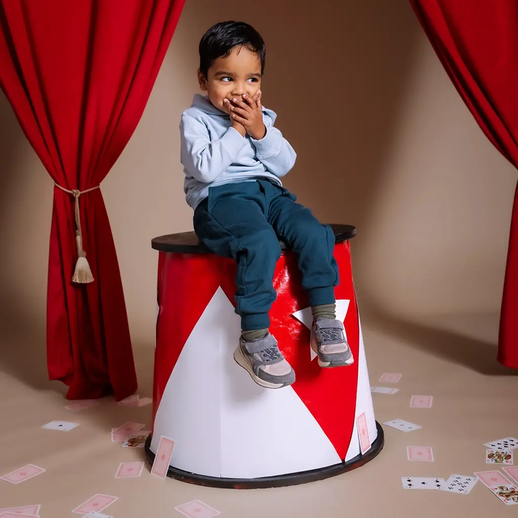 Trui hoodie Imad (light blue)