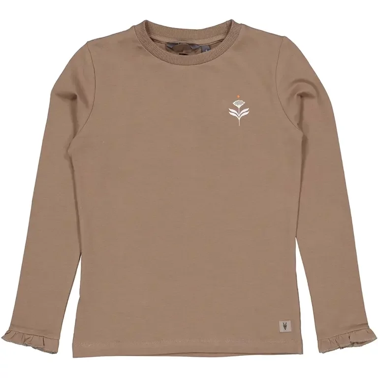 Longsleeve Vanda (dark taupe)