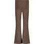 LEVV Broek flared Vita (aop taupe lines)