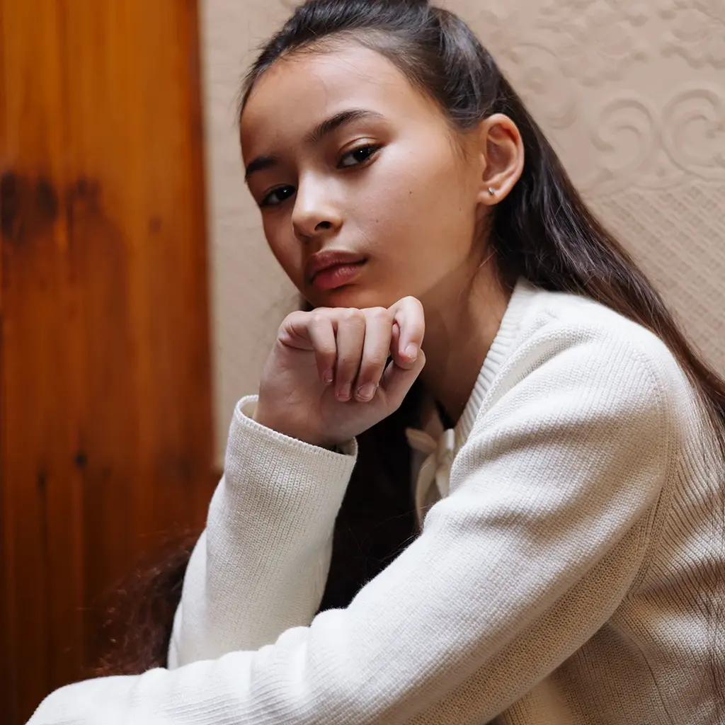 Vestje Terina (cotton cream)