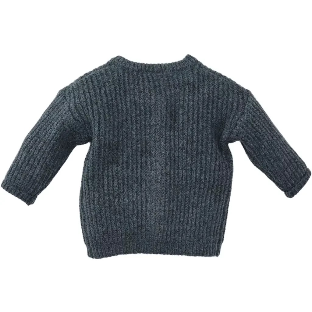 Gebreid vestje Mert (seafoam shadow)