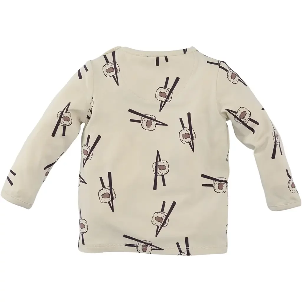 Longsleeve sushi Quirijn (vanilla cream)