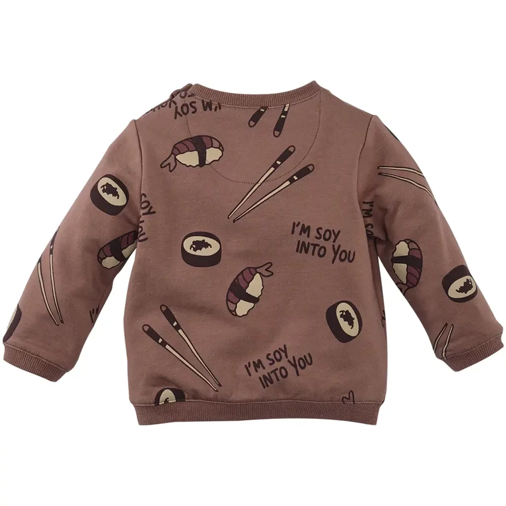 Truitje print Ramy (amber brown)