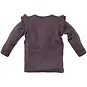 Z8 Longsleeve pointelle ruffle Neva (frosted plum)