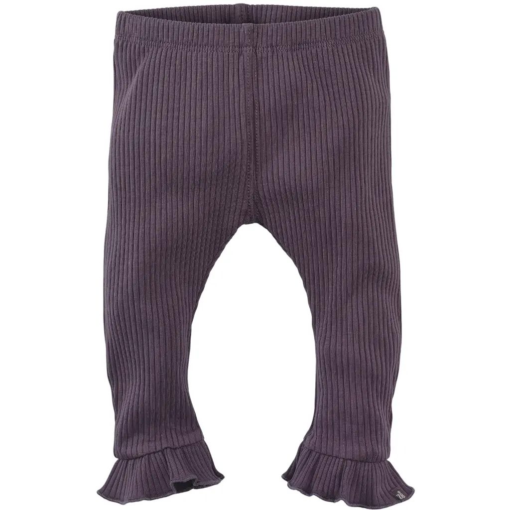 Broekje rib Miracle (frosted plum)