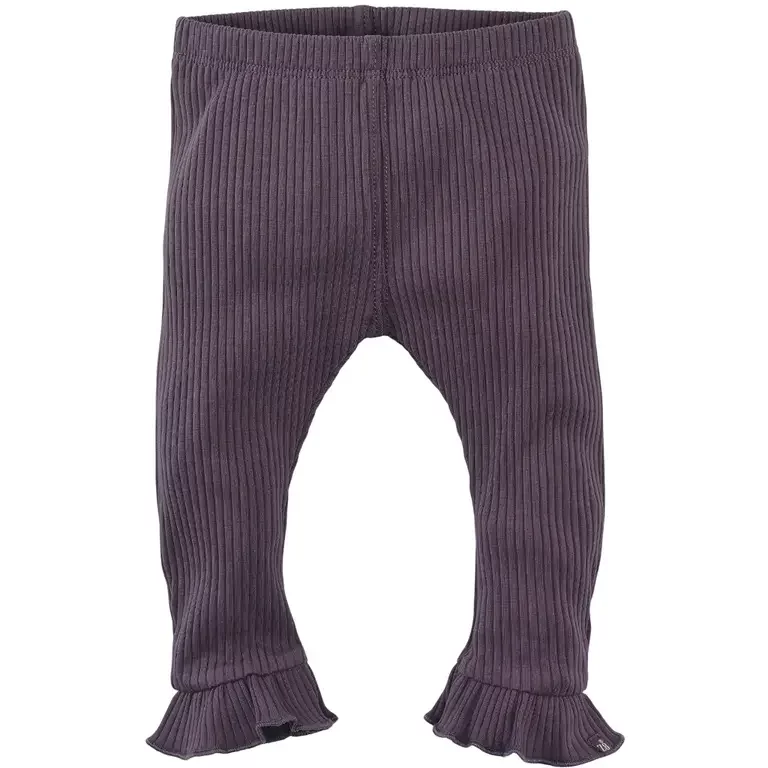 Broekje rib Miracle (frosted plum)