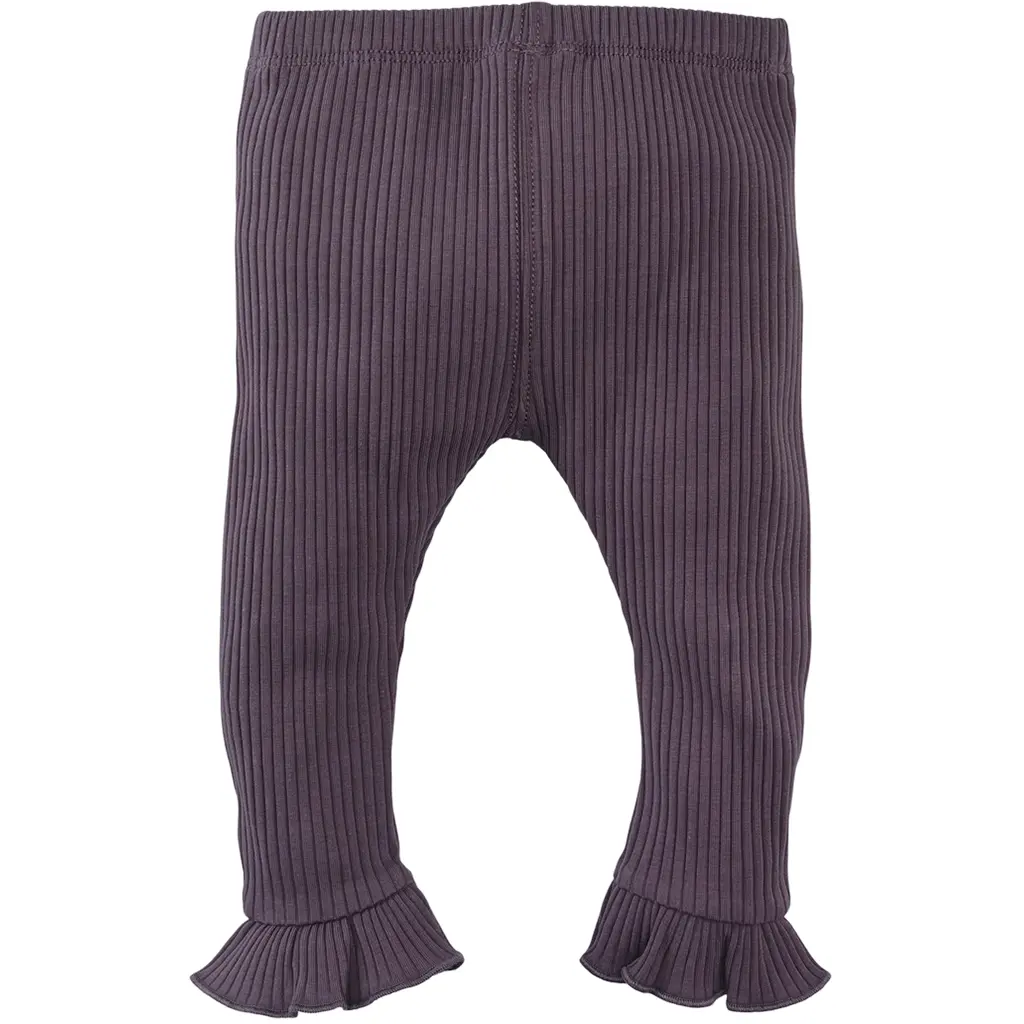 Broekje rib Miracle (frosted plum)