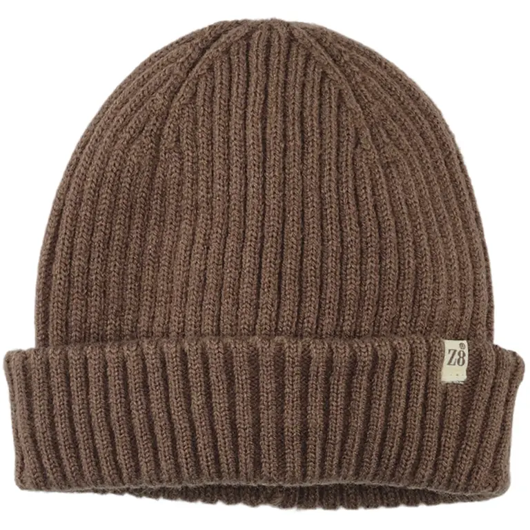 Gebreid mutsje Mayar (amber brown)