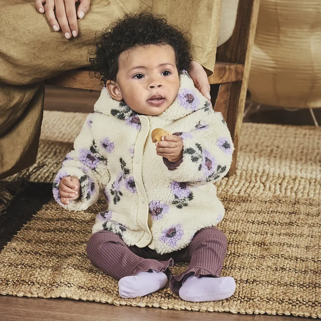 Broekje rib Miracle (frosted plum)