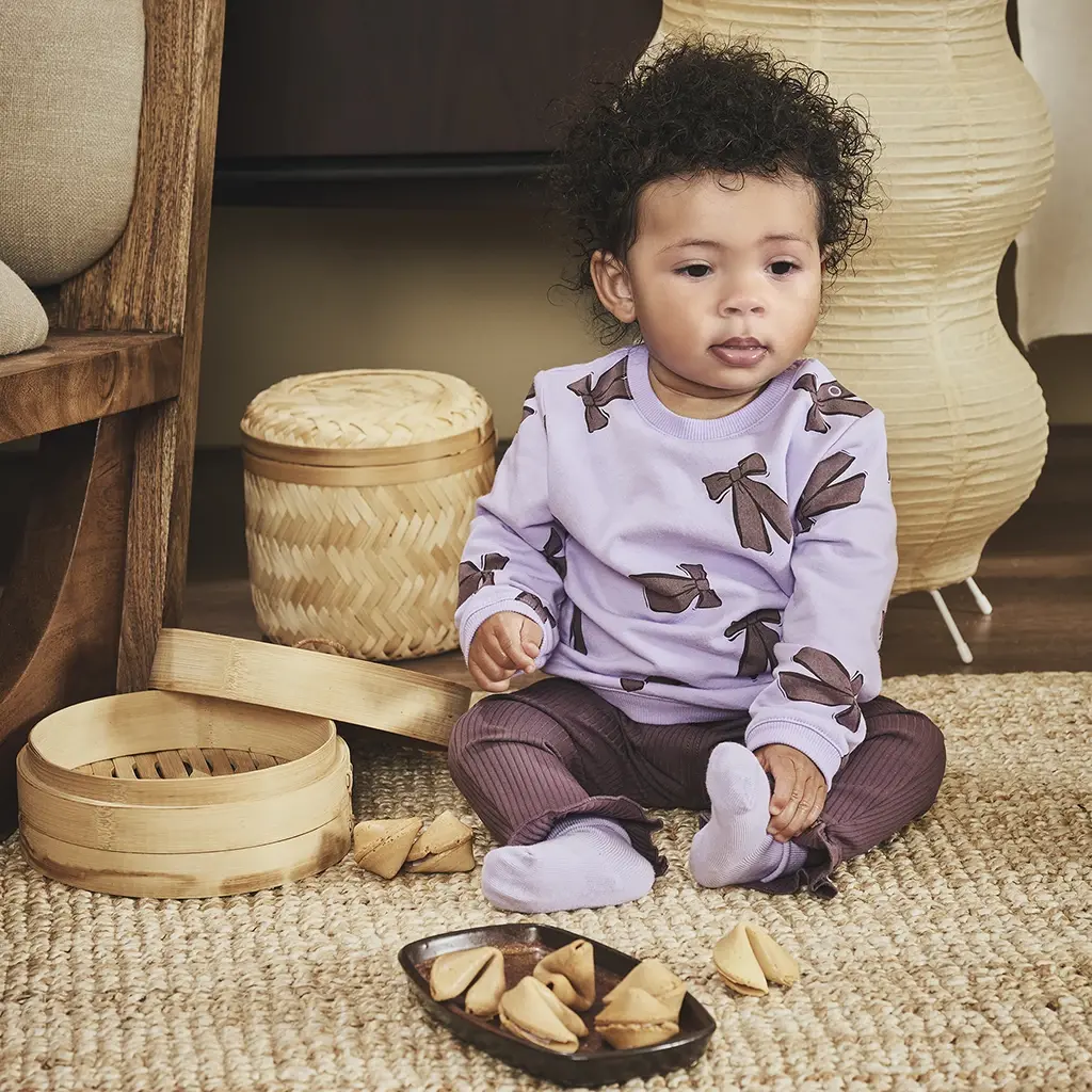 Baby sokjes Sama (morning violet)