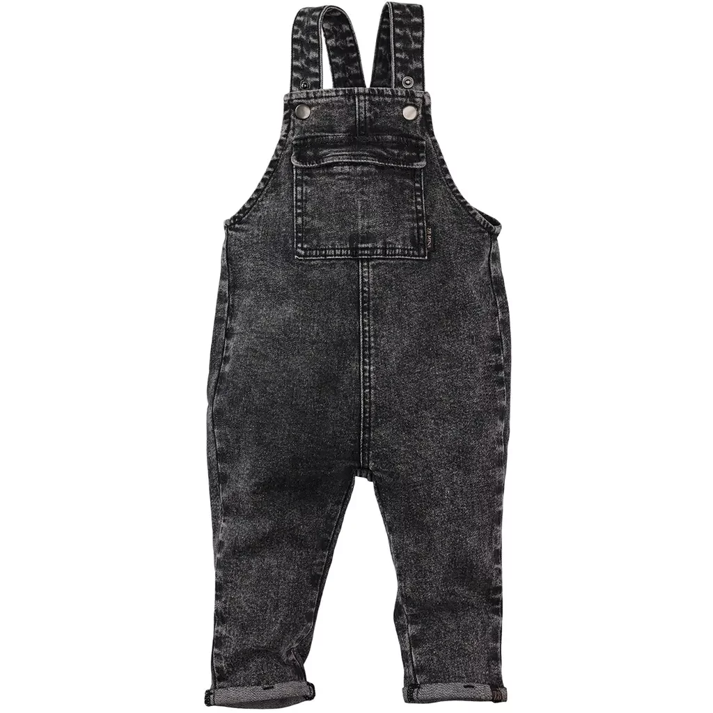 Spijker tuinbroek Stian (black denim)