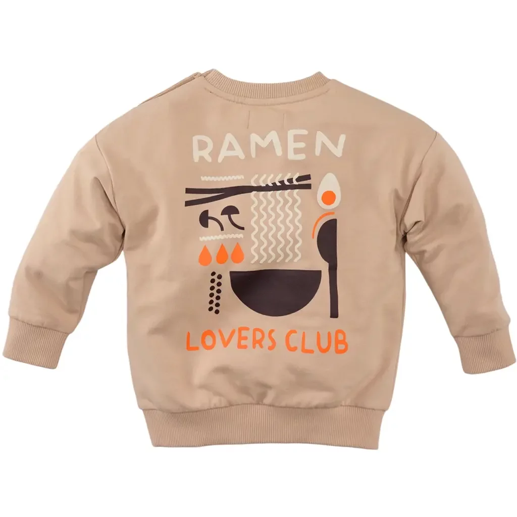 Trui sweat Tiemen (nougat)