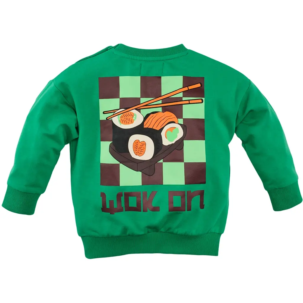 Trui sweat Tijl (jelly bean)