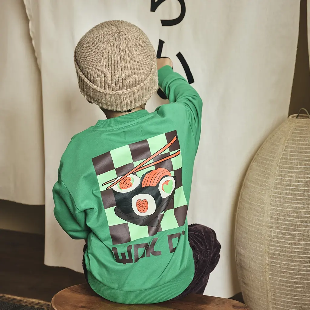 Trui sweat Tijl (jelly bean)