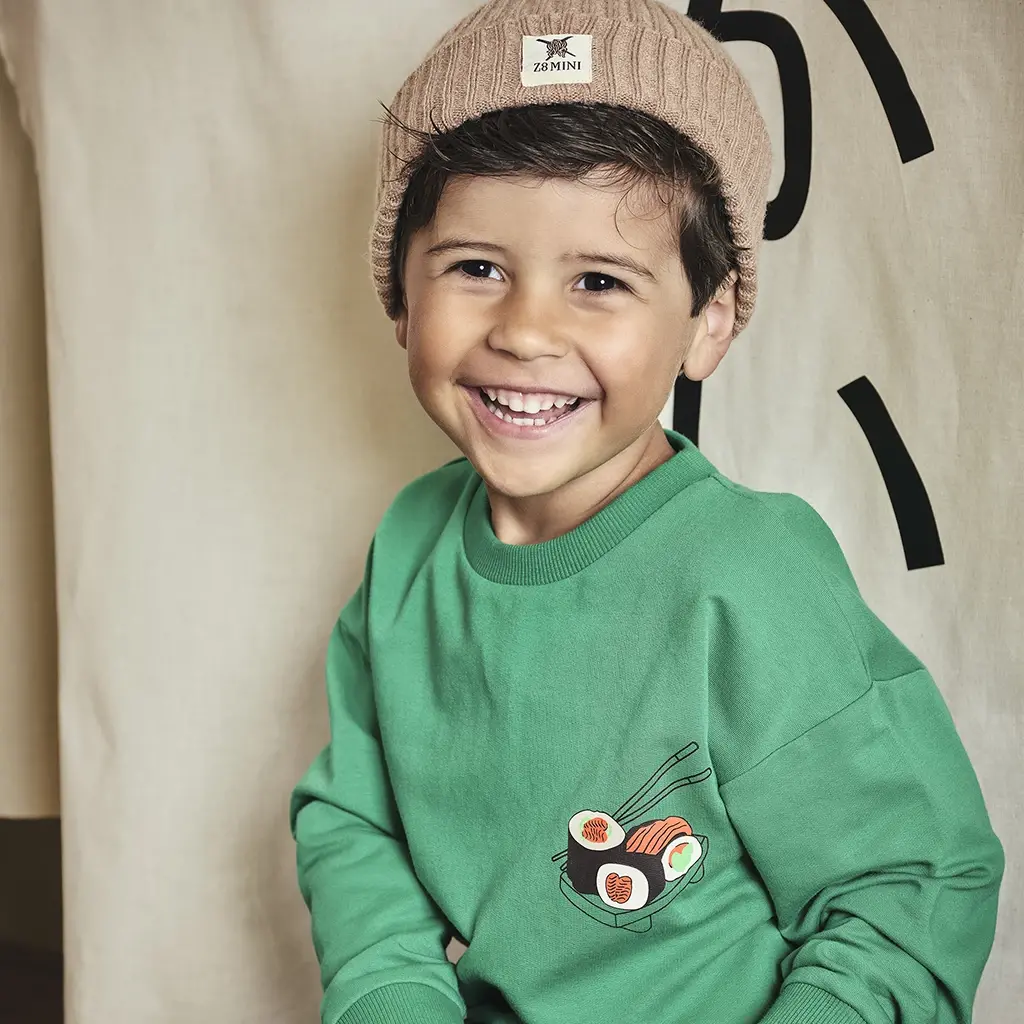 Trui sweat Tijl (jelly bean)