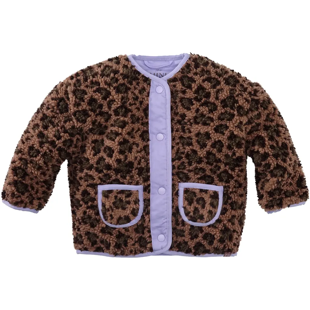 Borgvest teddy panter Liene (amber brown)