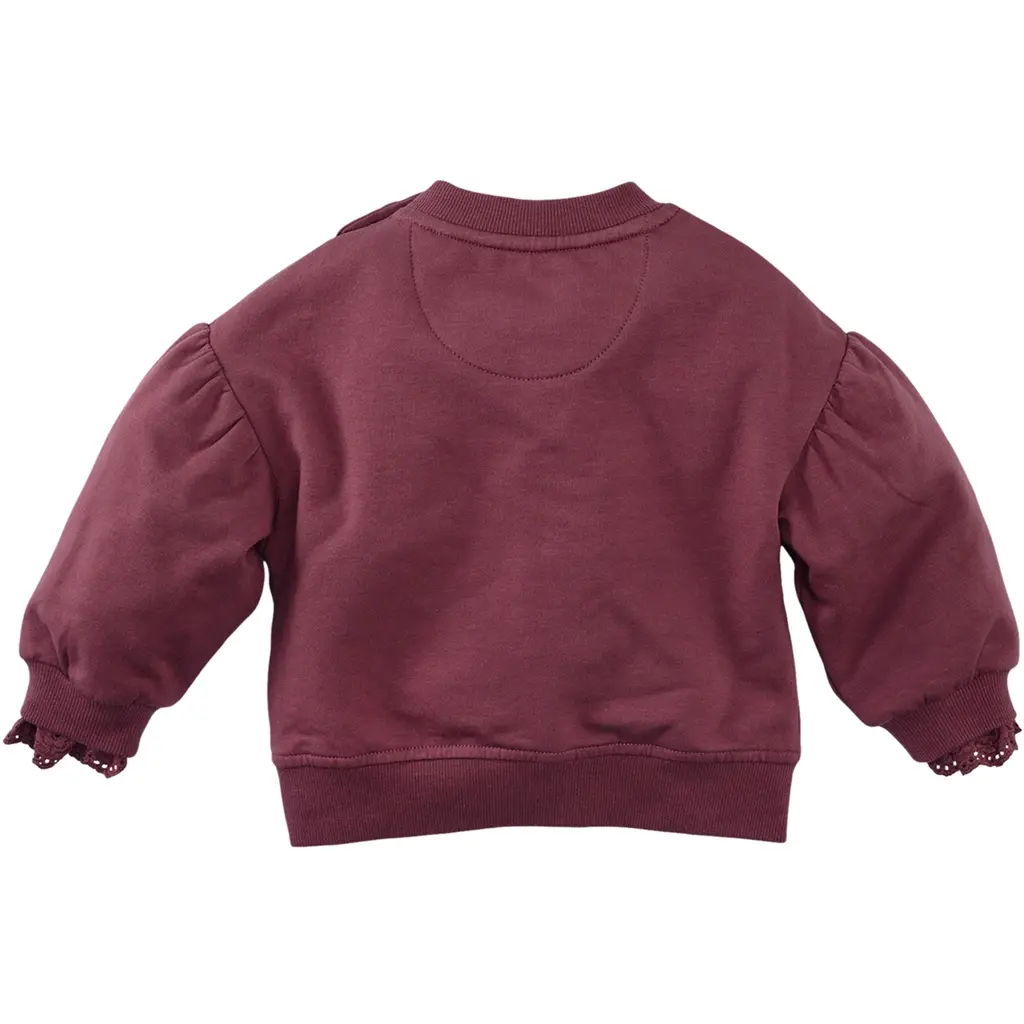 Trui sweat Lizelot (spicy mauve)