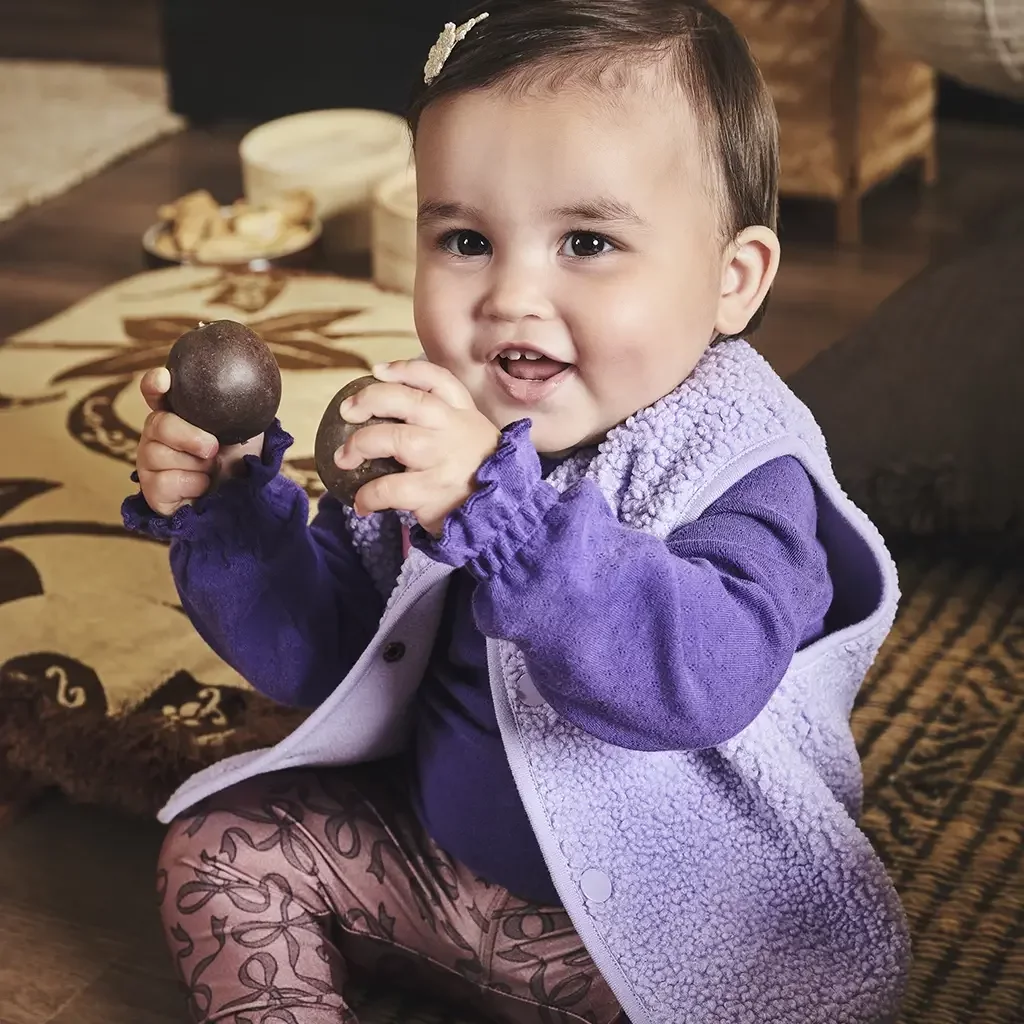 Longsleeve pointelle Violette (purpureus)