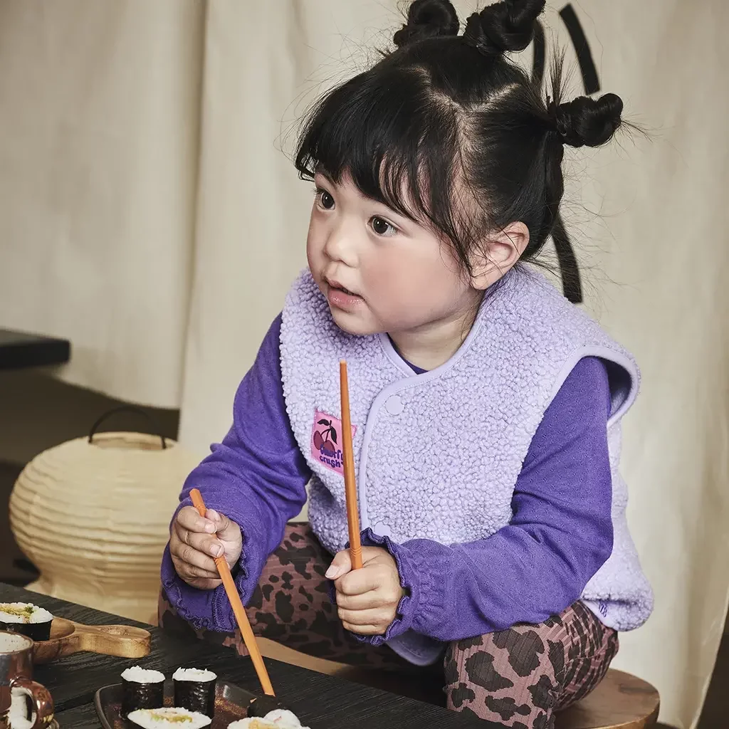 Longsleeve pointelle Violette (purpureus)