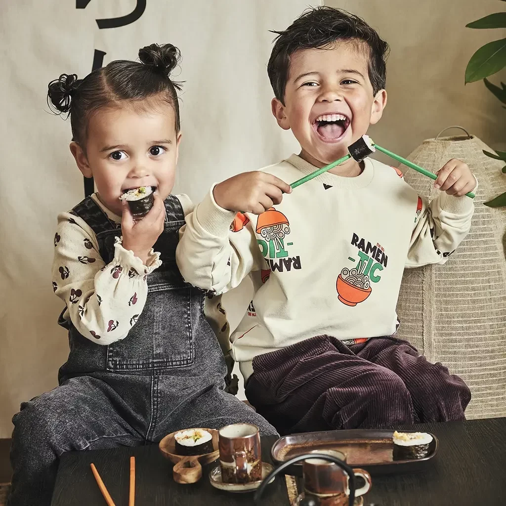 Longsleeve pointelle Hinde (vanilla cream)