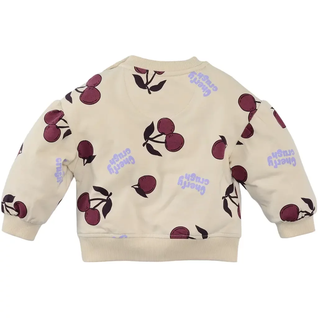 Trui sweat Liefe (vanilla cream)