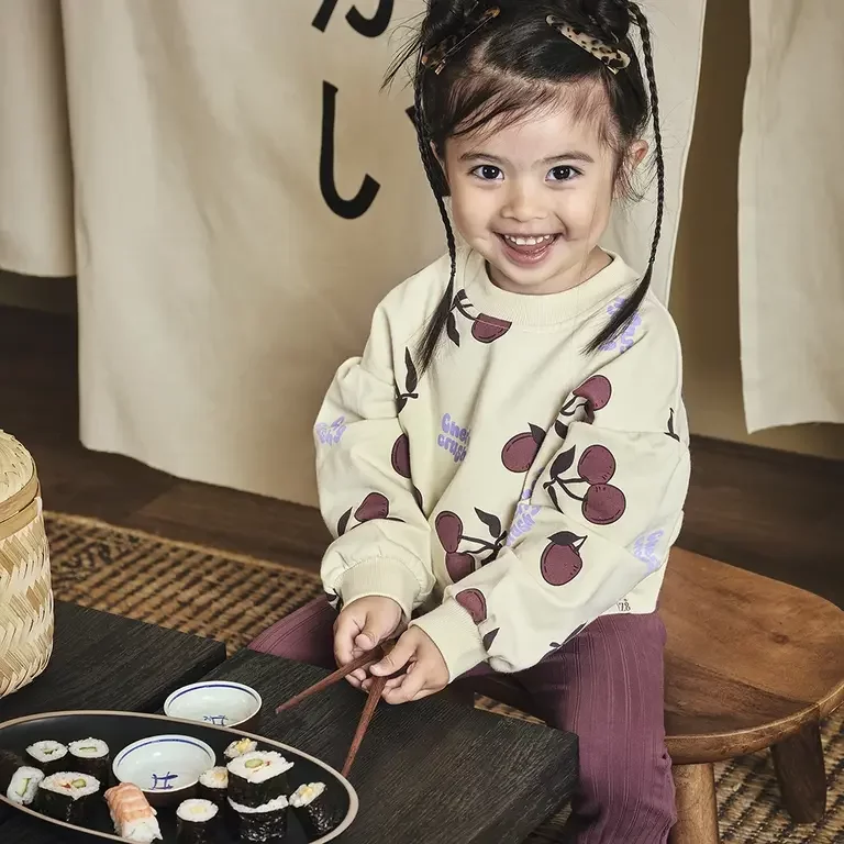 Trui sweat Liefe (vanilla cream)