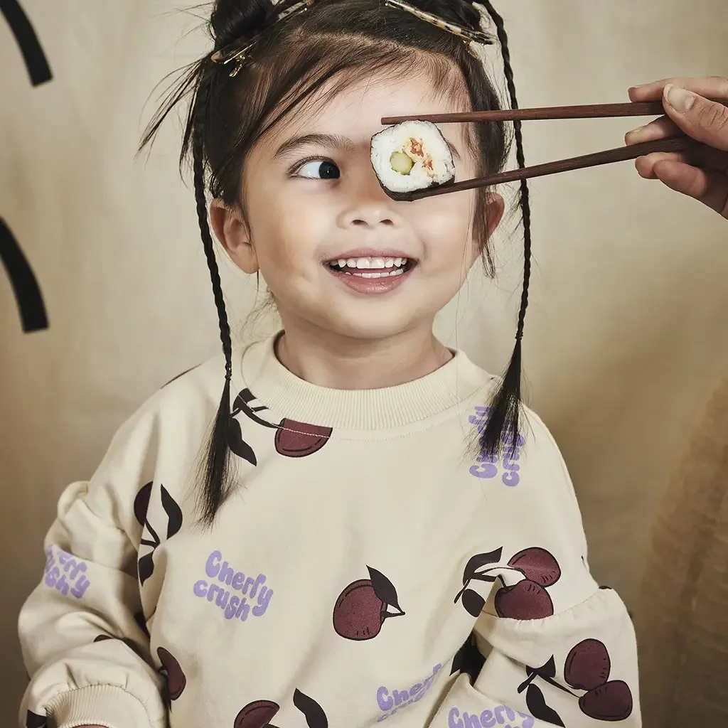 Trui sweat Liefe (vanilla cream)