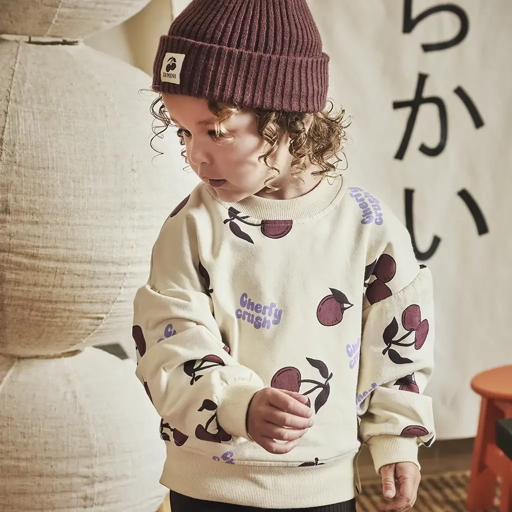 Trui sweat Liefe (vanilla cream)