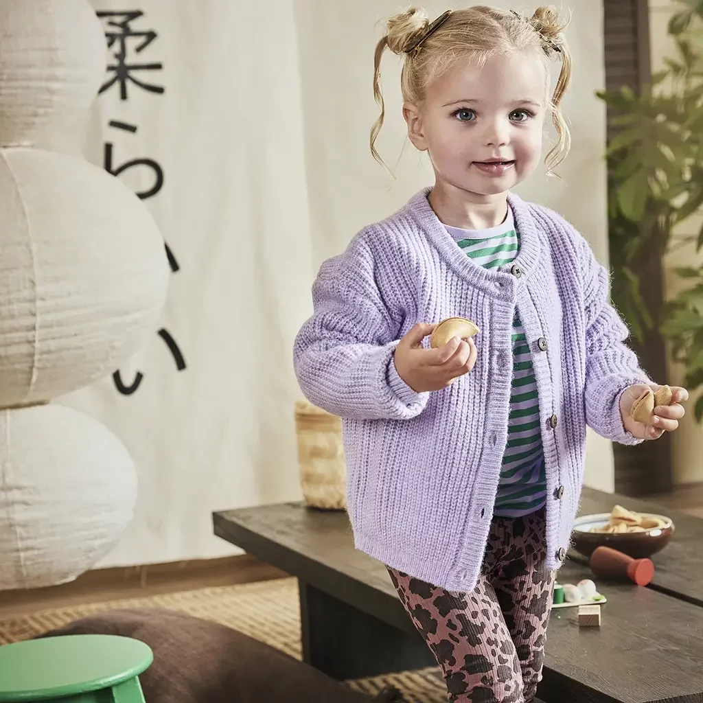 Broek FLARED rib Phileine (amber brown)