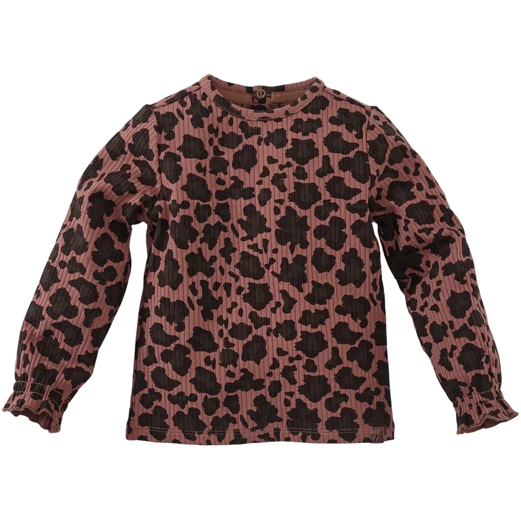 Longsleeve rib Jaina (amber brown)