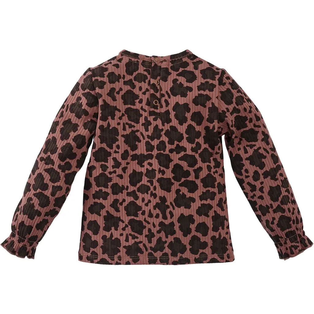 Longsleeve rib Jaina (amber brown)