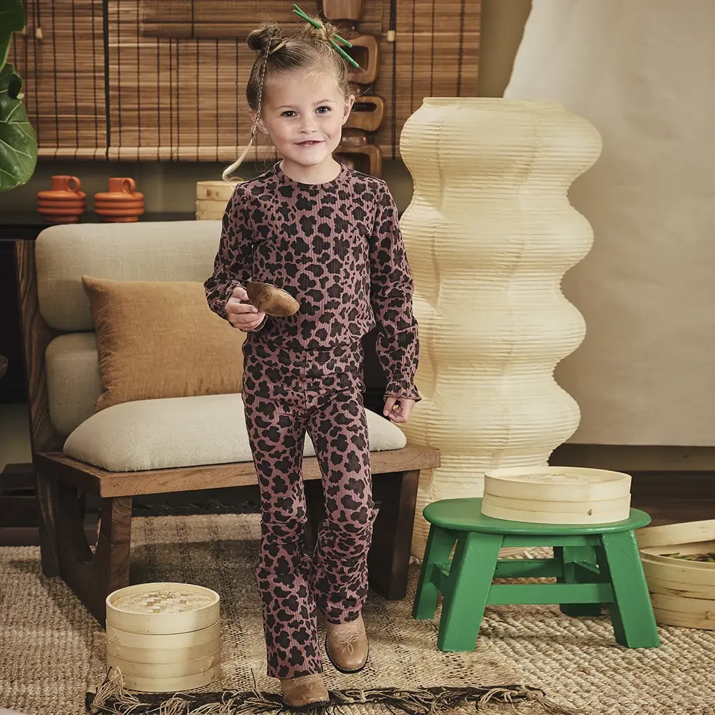 Longsleeve rib Jaina (amber brown)