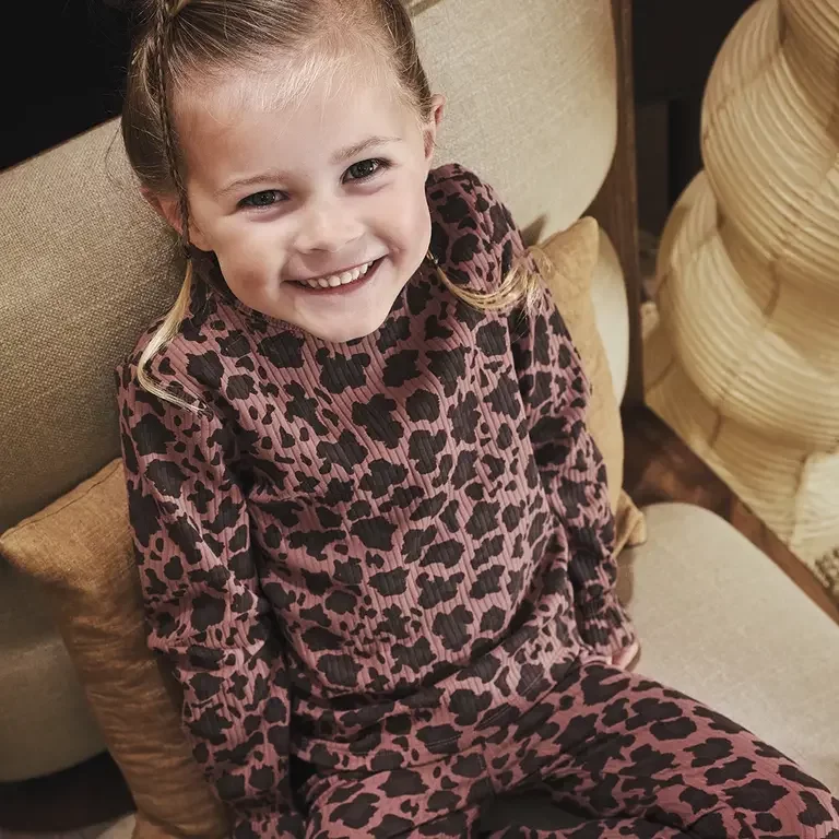 Longsleeve rib Jaina (amber brown)