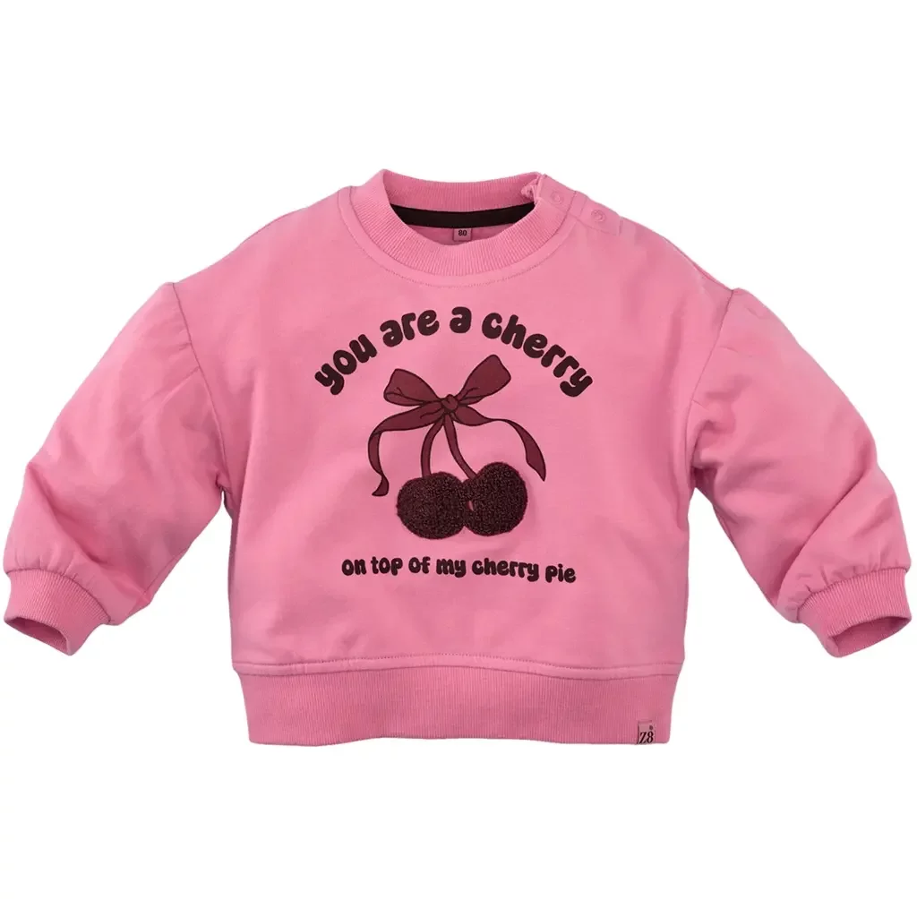 Trui sweat Lichelle (wild rose)