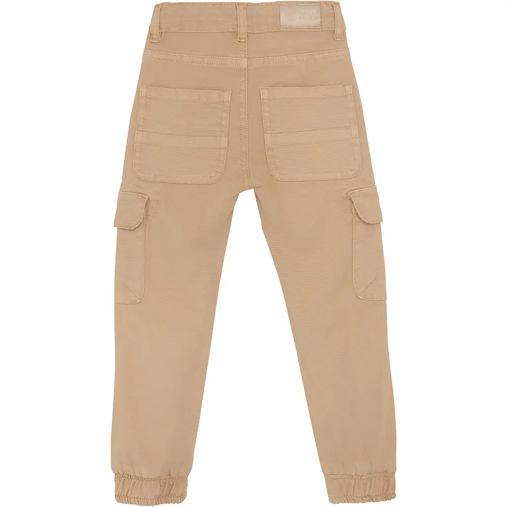 Broek twill cargo (latte sand)
