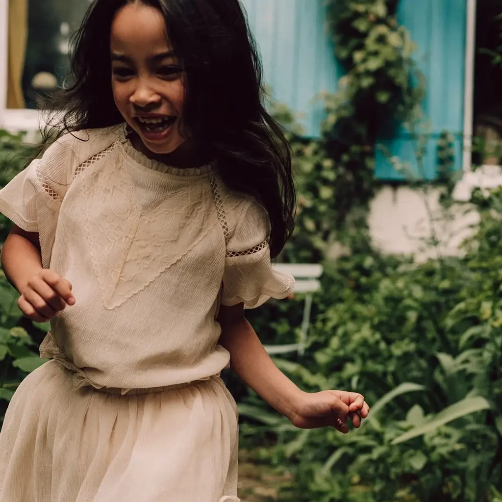 T-shirt Lou (creme oat)