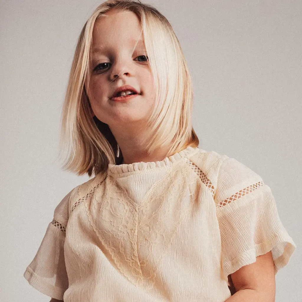 T-shirt Lou (creme oat)