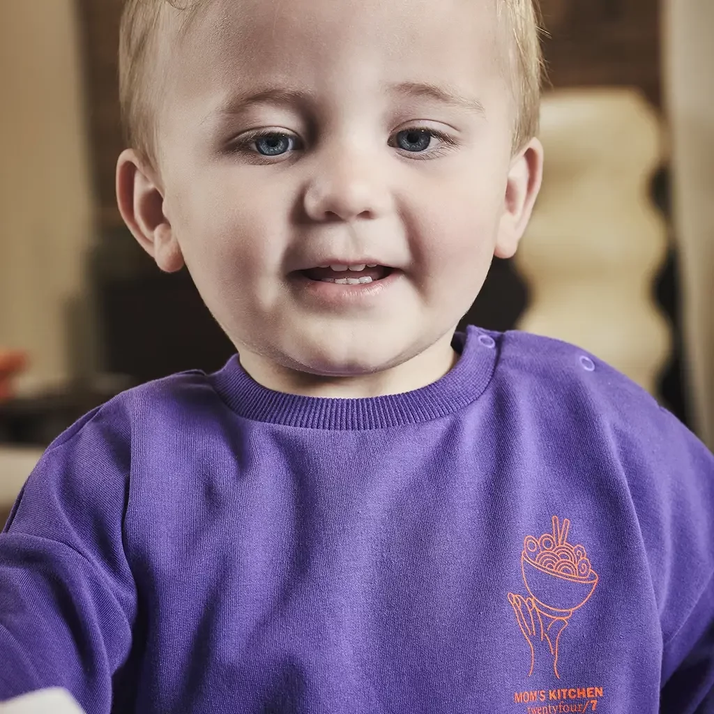 Trui sweat Teun (purpureus)