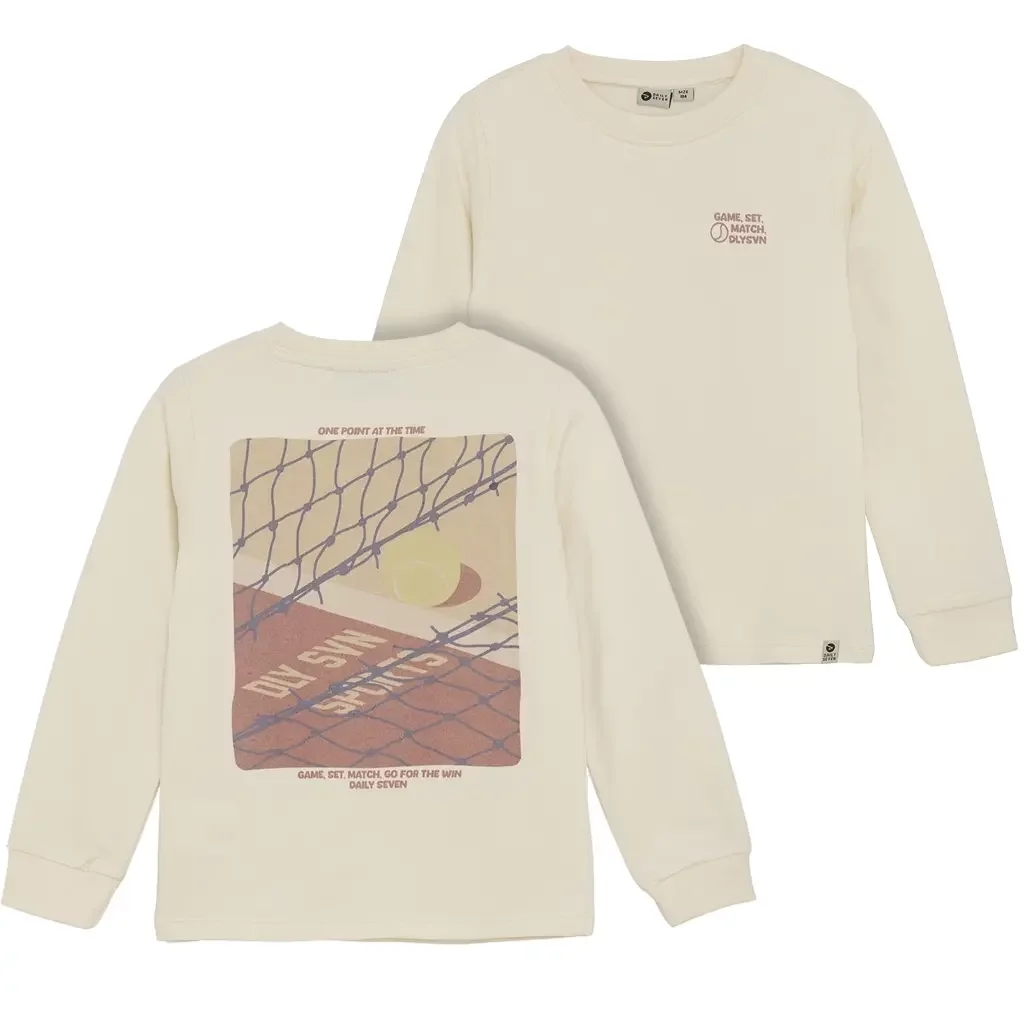 Longsleeve backprint (off white)