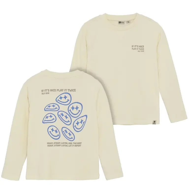 Longsleeve backprint (off white)