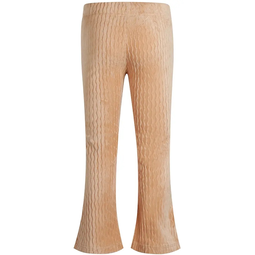 Broek flared (caramel brown)