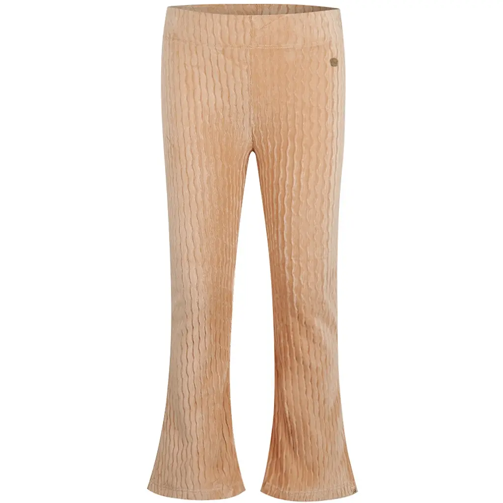 Broek flared (caramel brown)