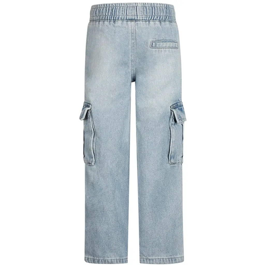 Spijkerbroek wide fit (blue jeans)