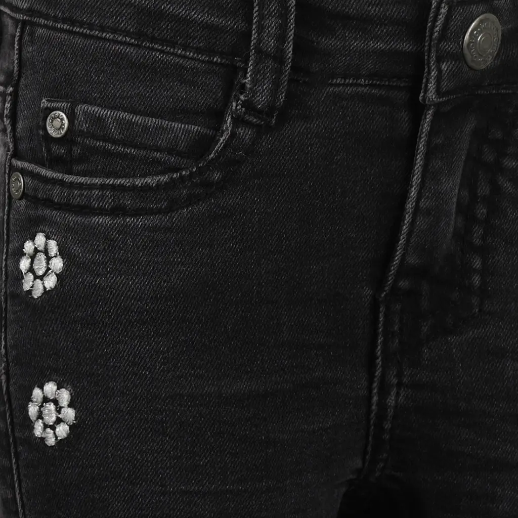 Broek flared (black jeans)