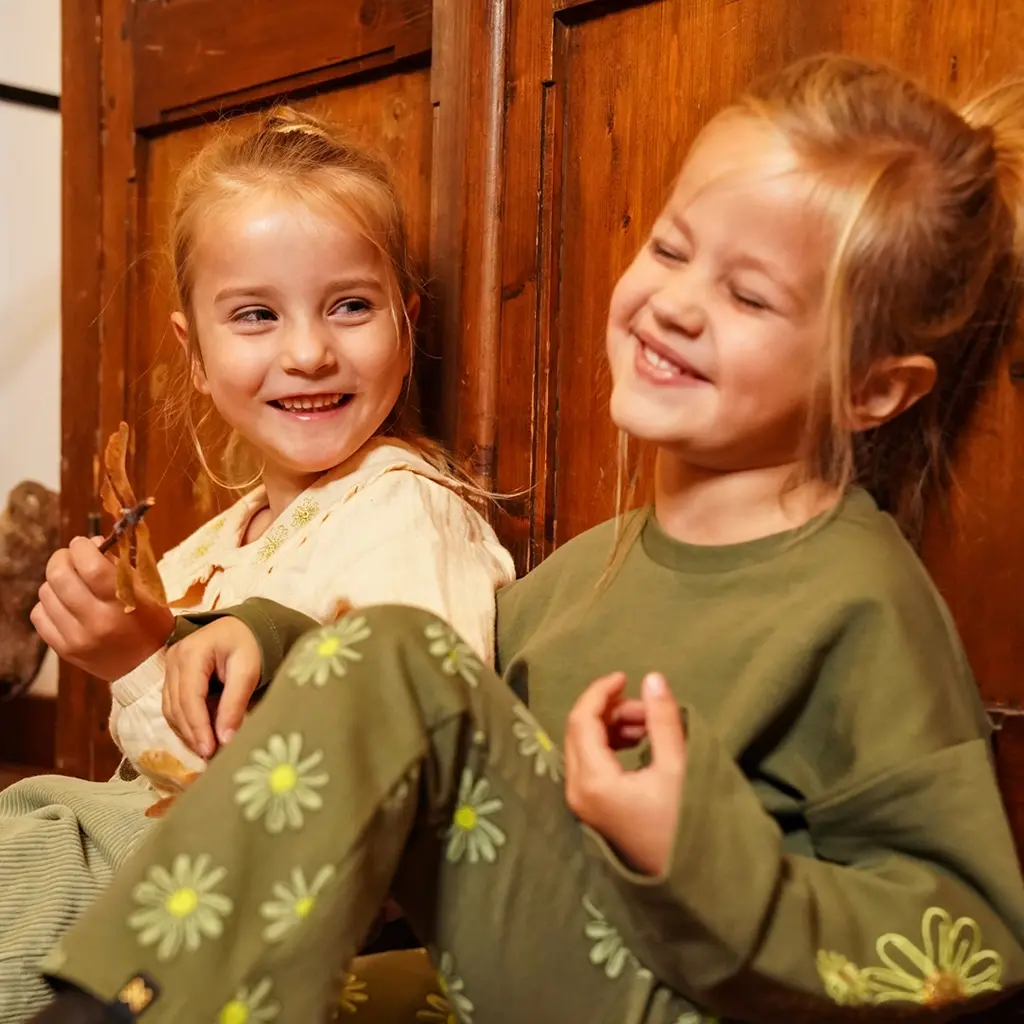 Legging flared (army green)