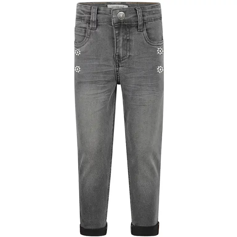 Spijkerbroek loose fit (black jeans)