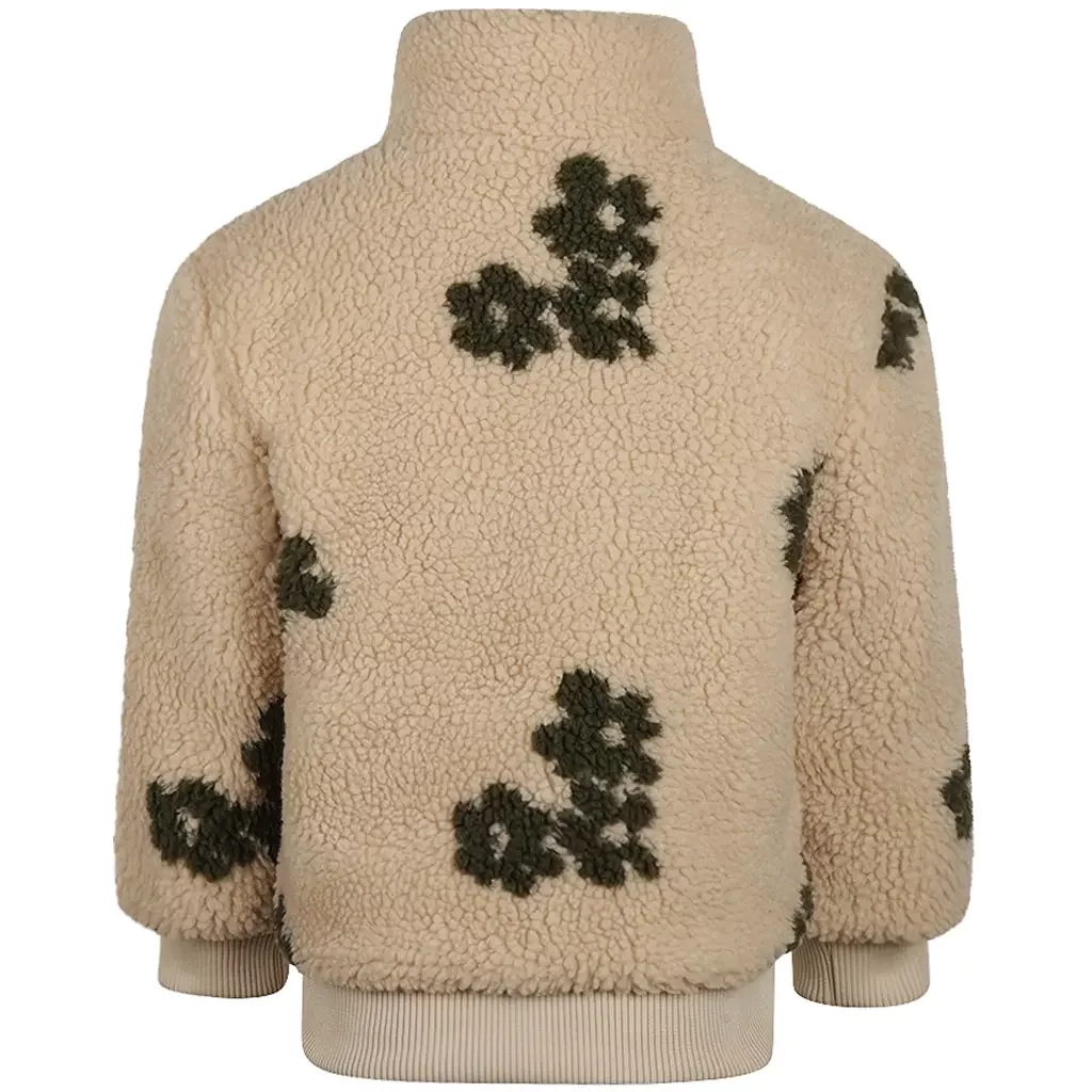 Winterjas teddy (off white)