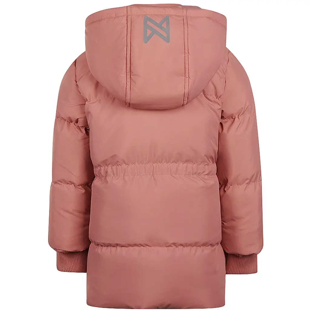 Winterjas parka (dark old pink)