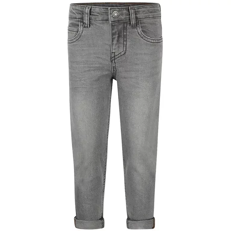 Spijkerbroek loose fit (dark grey jeans)