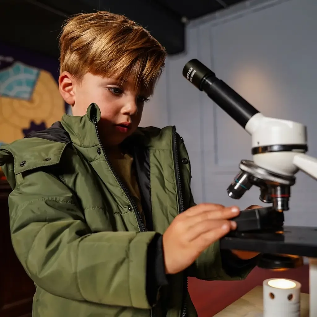 Winterjas parka (army green)